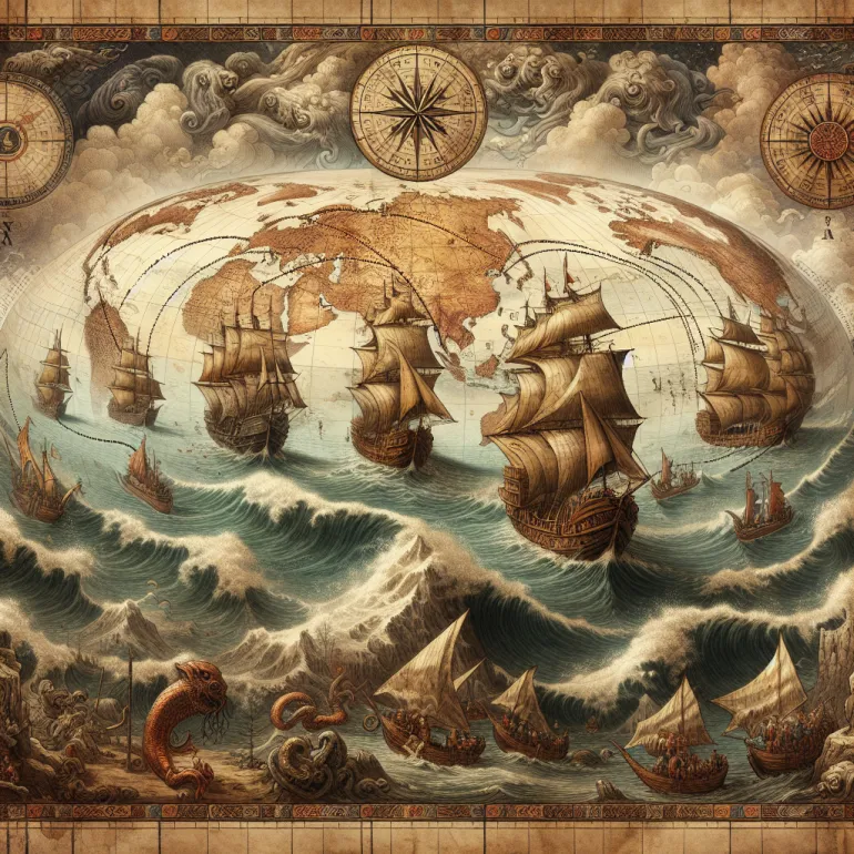 История Первого Кругосветного Путешествия: Экспедиция Магеллана